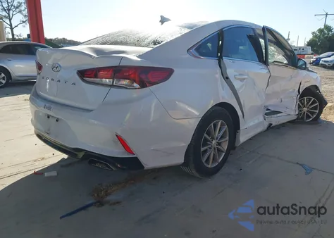 2018 Hyundai Sonata Se z USA, uszkodzony, nr VIN 5NPE24AF8JH662410